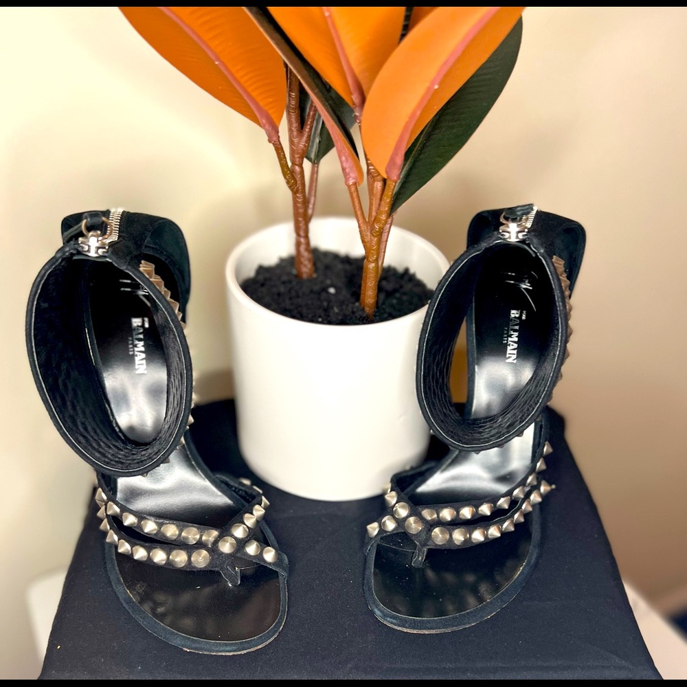 Giuseppe Zanotti x Balmain Heels